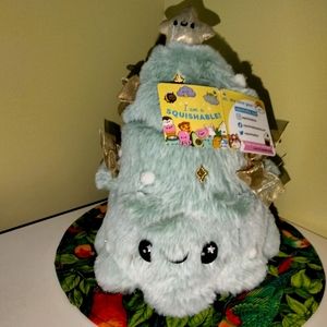 Squishable Mini Flocked Christmas Tree NEW with tags plush